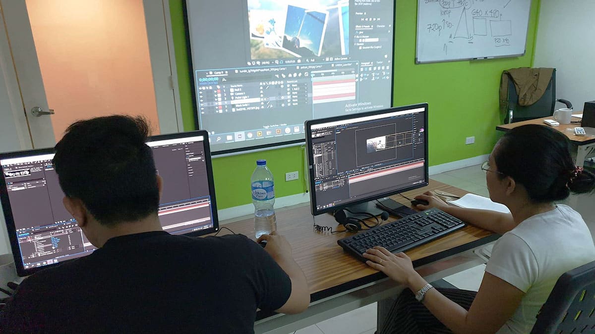 Adobe After Effects motion graphics video editing training
