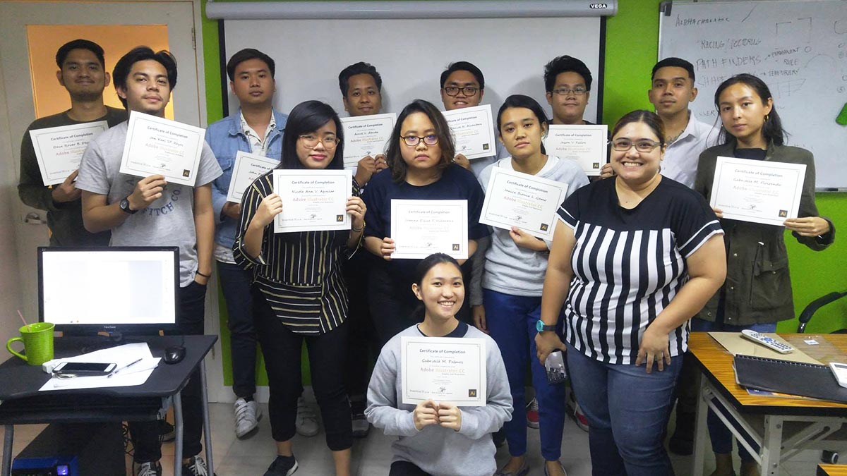 tesda nc2 adobe illustrator photoshop online graphic design courses training philippines
