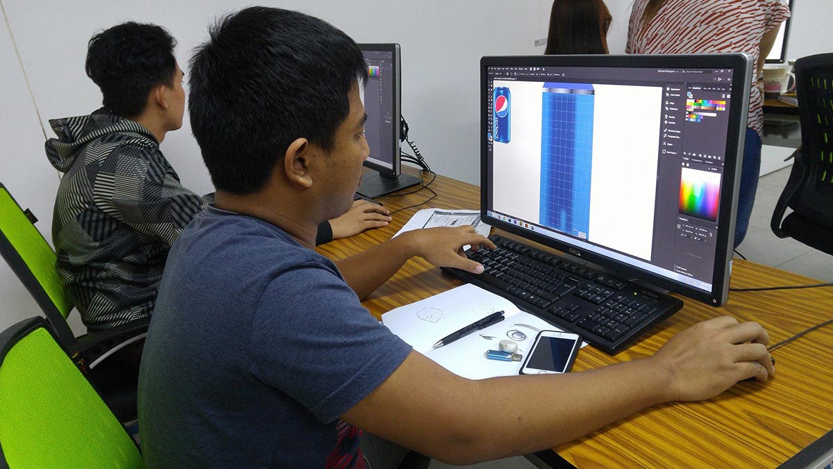 vtesda online free courses visual graphic design adobe illustrator training philippines