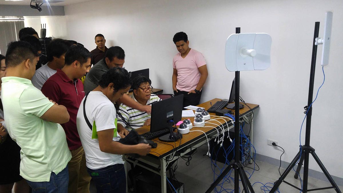 CCTV hikvision dahua solar power fdas security training course Philippines