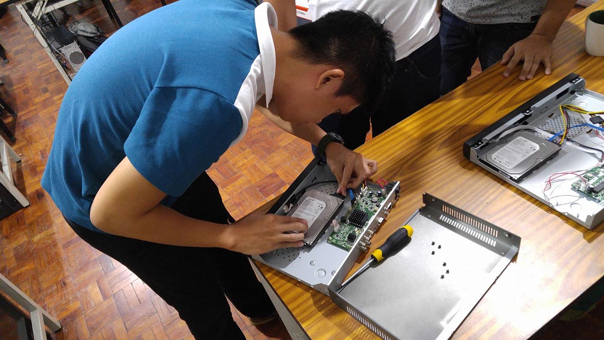 cctv network security fdas biometrics course training philippines