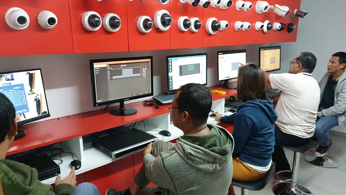 cctv operator hikvision dahua security fiber optic training philippines
