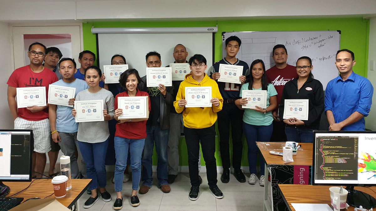 html css training philippines web development designing courses