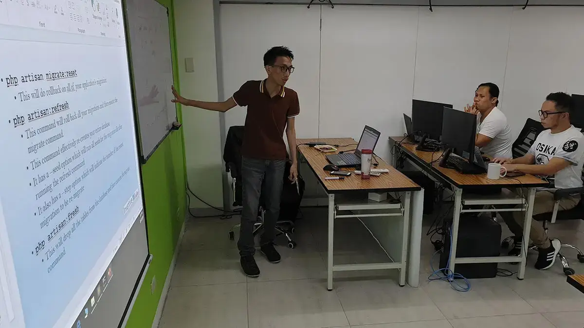 installing laravel php programming web development training philippines