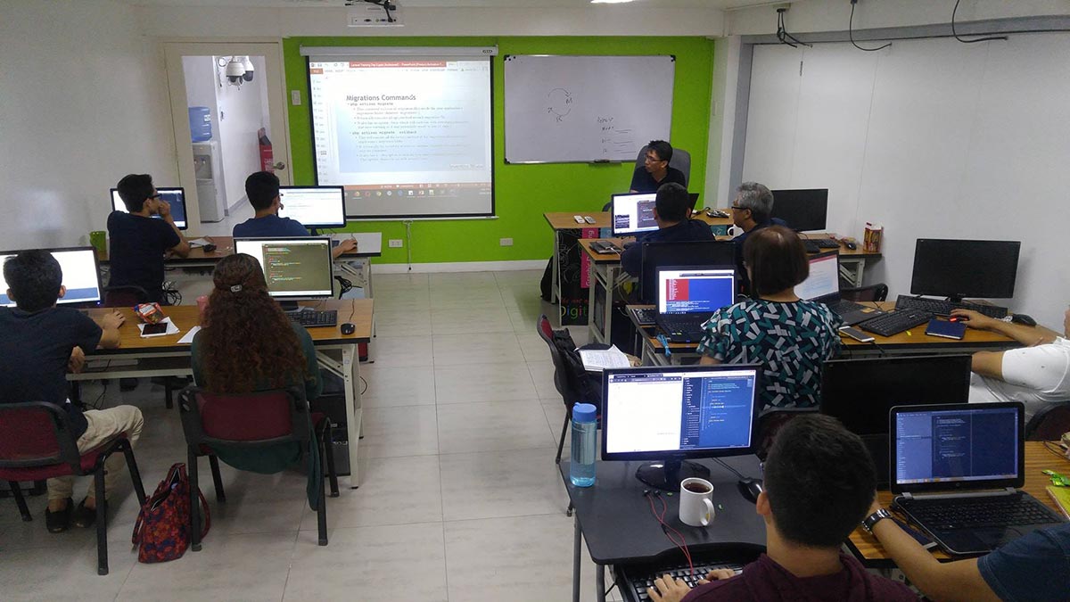 laravel tutorials php framework web development training philippines