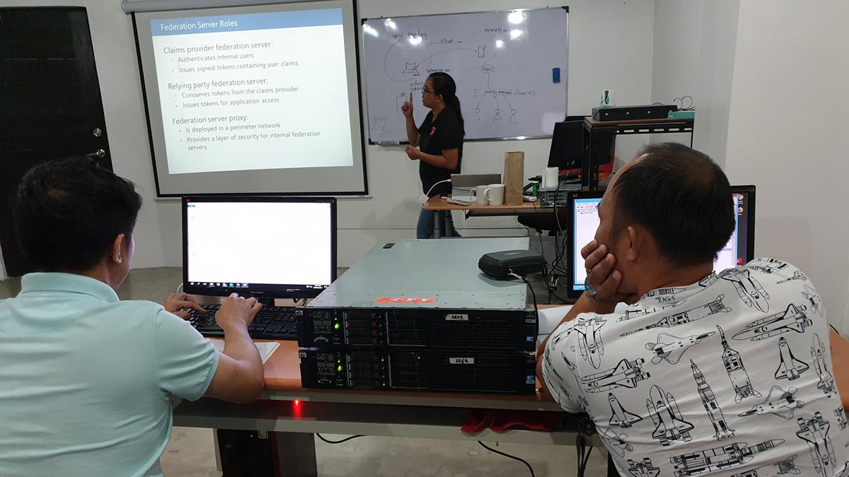 Microsoft mcsa windows server 2012 2016 network security training Philippines