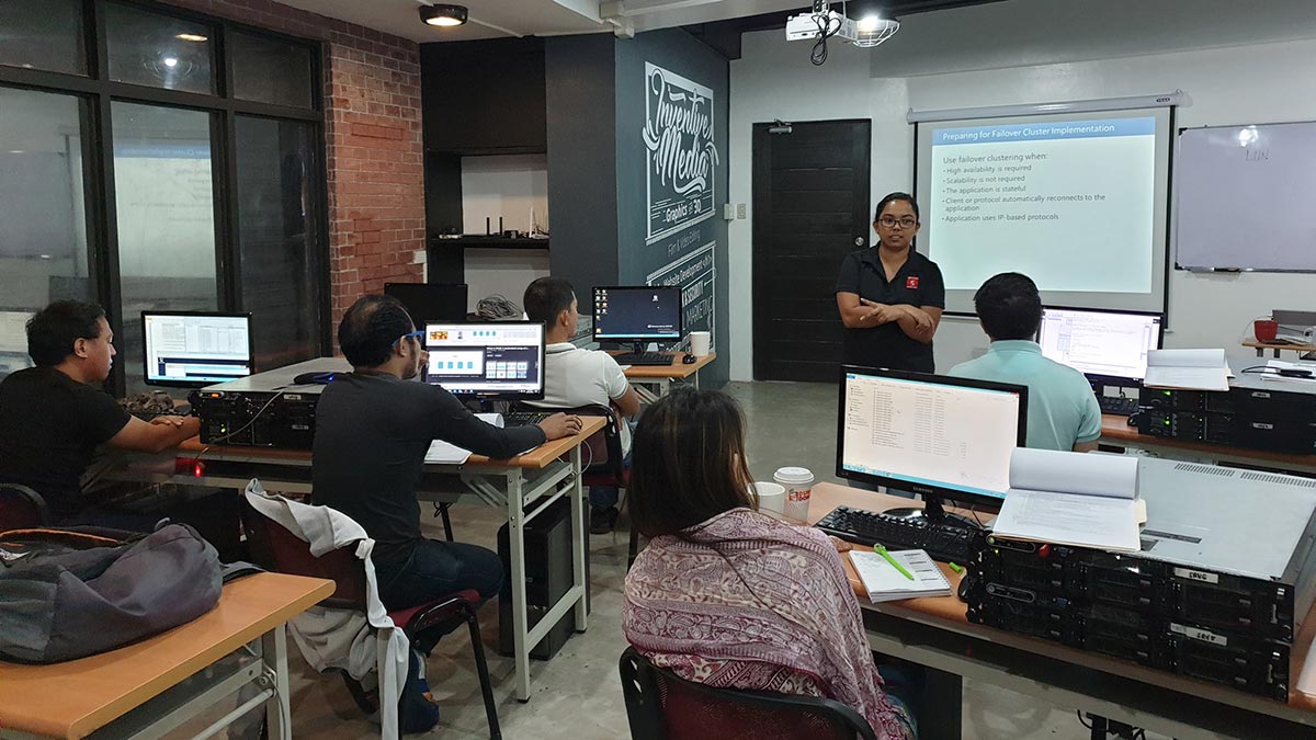 Windows Server Training Philippines Trainer Discussion image