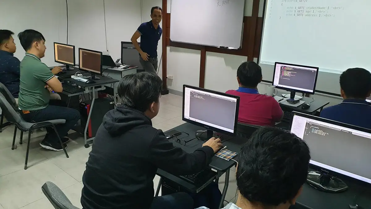 PHP with MySQL database tutorial training Philippines