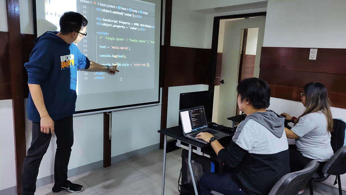 react js Javascript tutorial training course native philippine