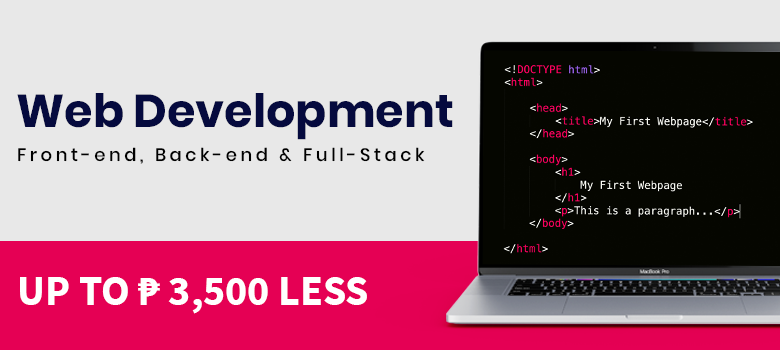 web development training philippines promo banner image