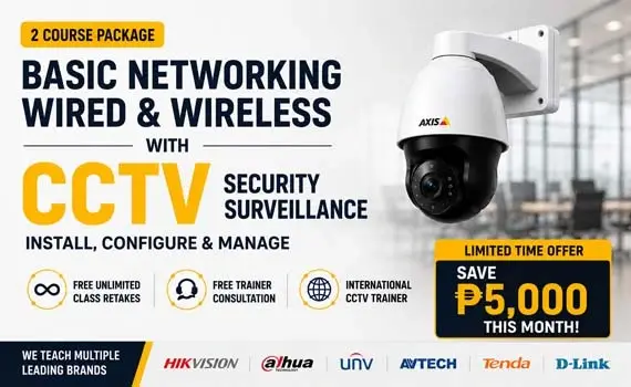 CCTV Security Operator Training Philippines Promo Image